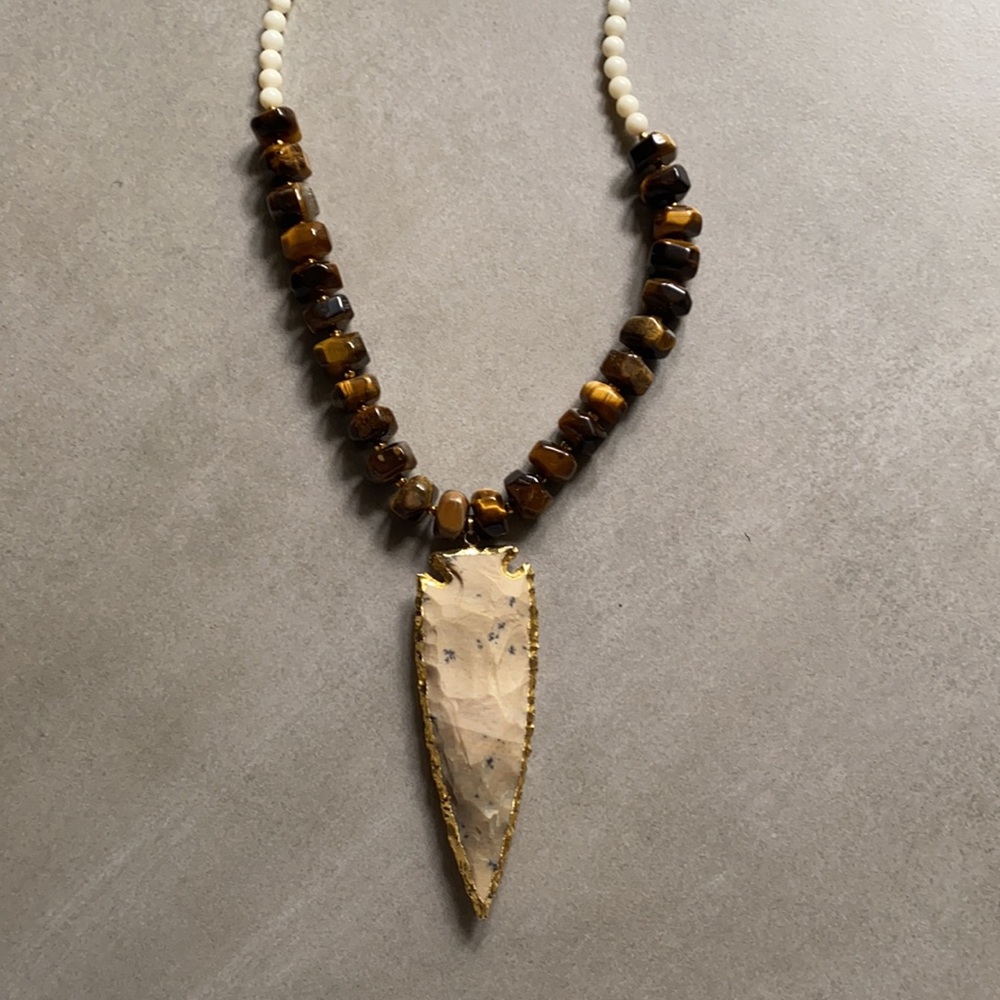 BPD Statement Arrowhead Neclace - Picture 4 of 6